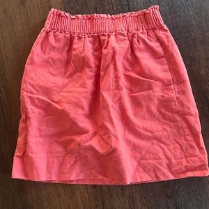 J. Crew Linen Skirt